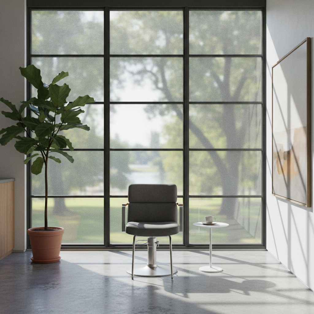 Private chair, natural light