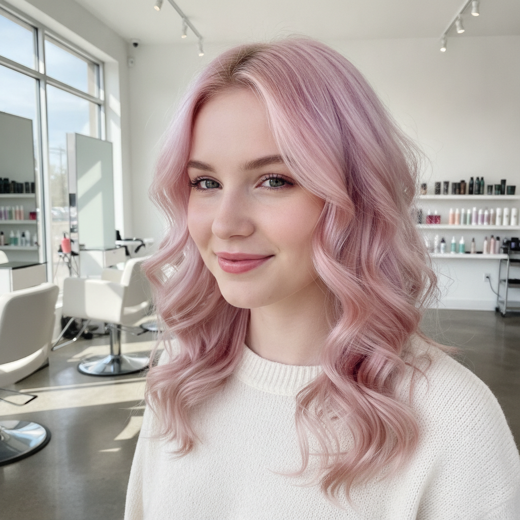 Pastel pink by Lily