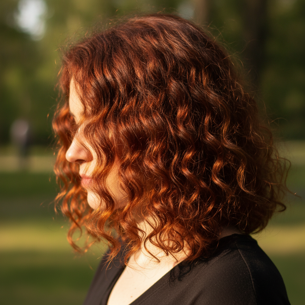 Copper curls