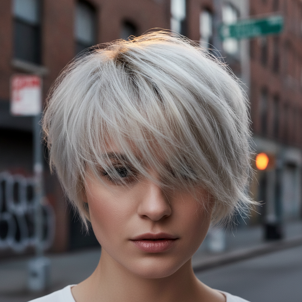 Textured pixie